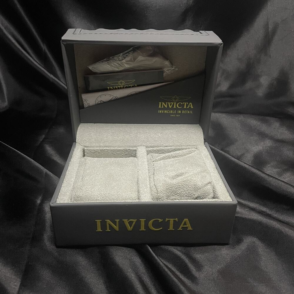 Invicta GRAY TWO Slot Impact Diver's Collector Case/Box